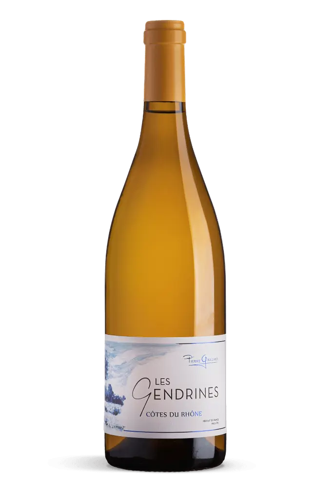 bouteille - Pierre gaillard - blanc - cotes du rhone - les gendrines.webp