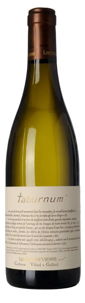 les vins de vienne - blanc - taburnum - bouteilles.webp