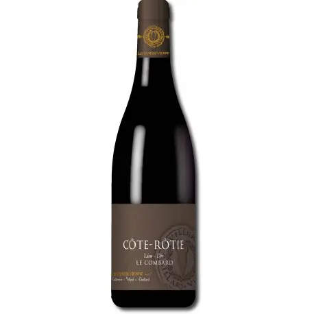 les vins de vienne - rouge - cote rotie le combard - bouteille.webp