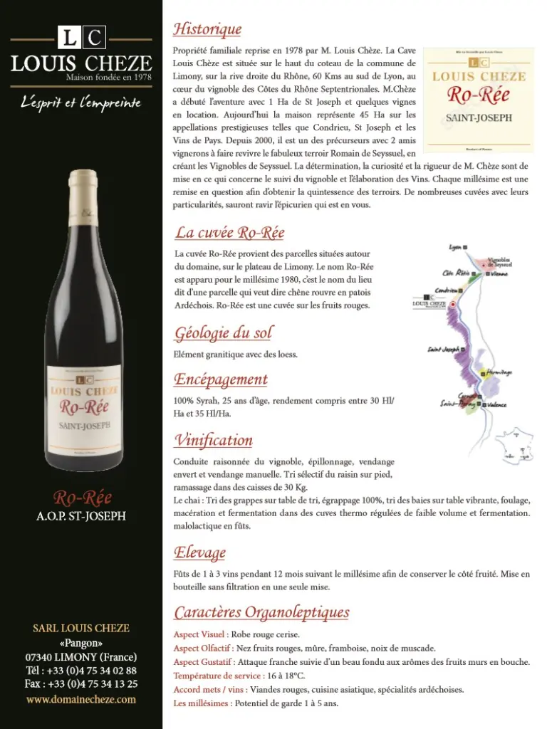 FT - louis cheze - rouge - saint joseph - roree.webp