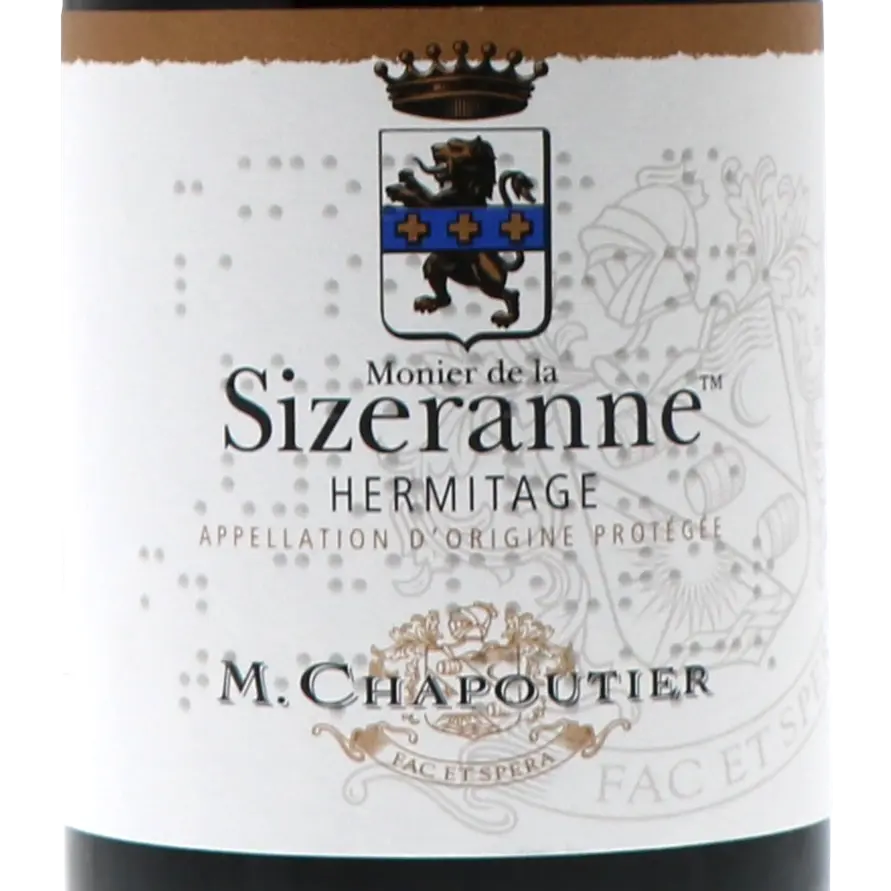 M. Chapoutier (Excellence) - HERMITAGE Monier de la Sizeranne (Bio) (Rouge) - 2020 - 6x75 cl