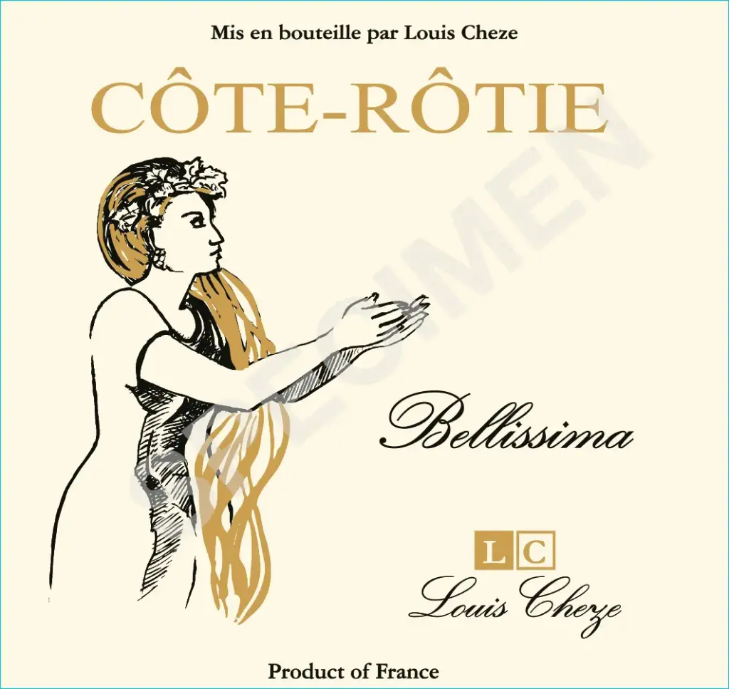 Louis Chèze - Côte-Rôtie - Bellissima (Rouge) - 2022 - 6x75 cl