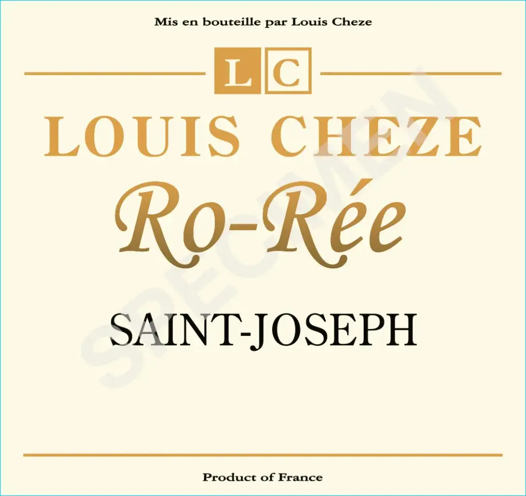Louis Chèze - Saint-Joseph - Ro-Rée (Blanc) - 2023 - 6x75 cl