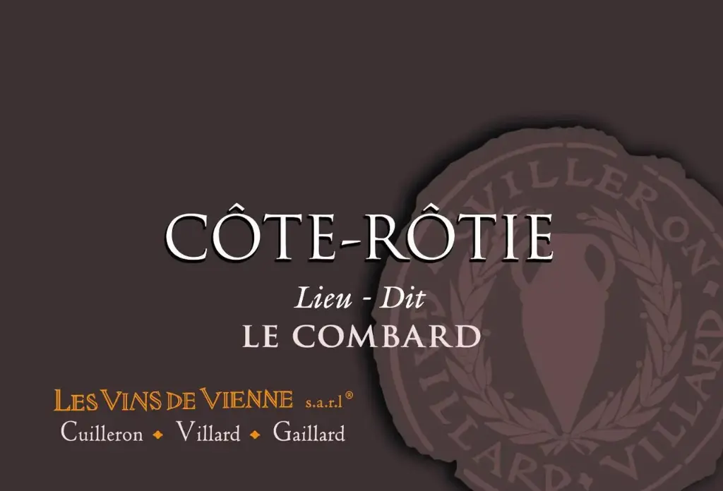 Les Vins de Vienne - Côte Rôtie - Lieu-dit "Le Combard"  (Rouge) - 2021 - 6x75cl