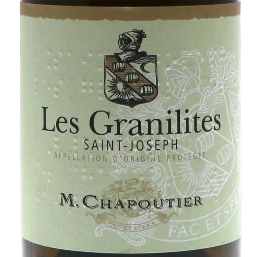 M. Chapoutier (Prestige) - SAINT-JOSEPH Les Granilites (Bio) (Blanc) - 2021 - 6x75 cl