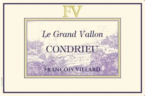 François Villard - Condrieu - Le grand Vallon (Blanc) - 2022 - 6x75 cl