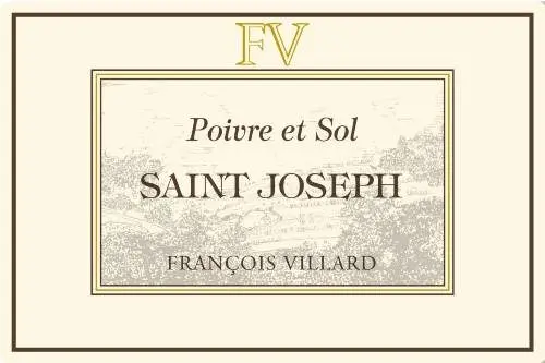 François Villard - Saint-Joseph - Poivre et Sol (Rouge) - 2022 - 6x75 cl