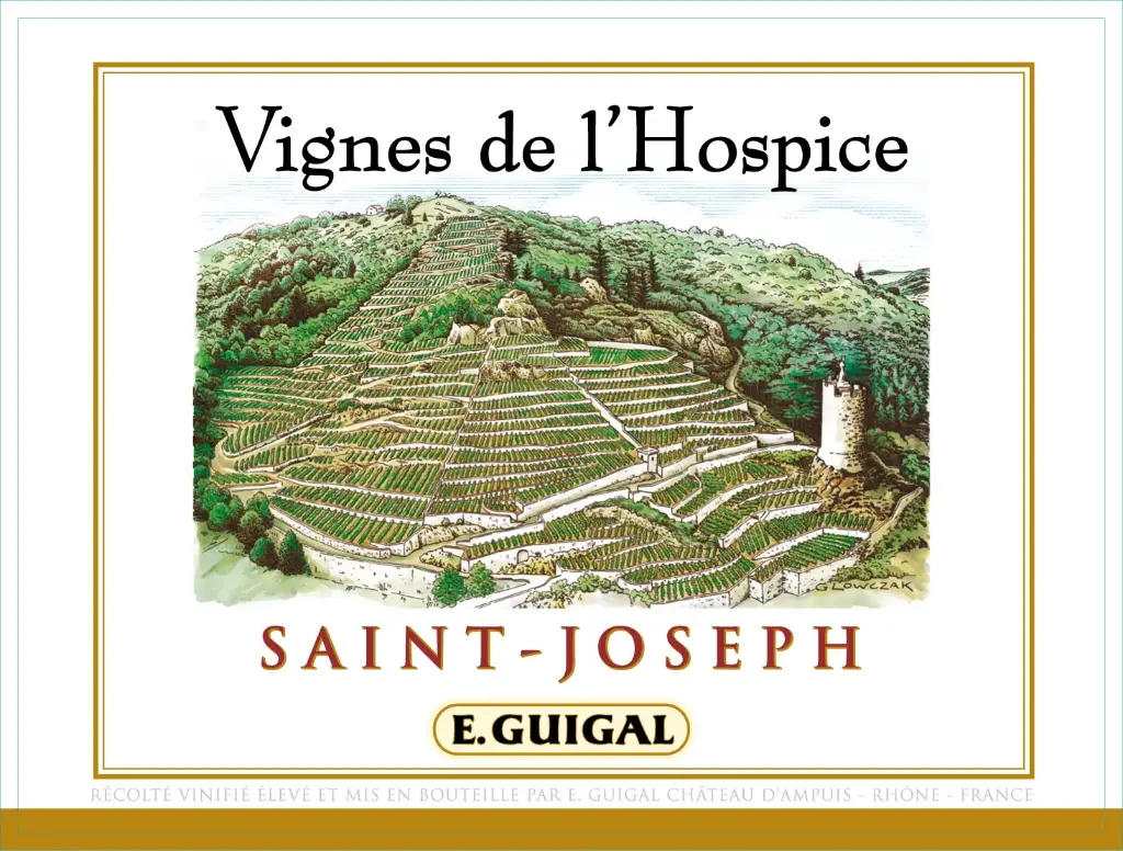 E. Guigal (Les Trésors) - Saint-Joseph - Vignes de l'Hospice (Rouge) - 2021 - 6x75 cl (copie)