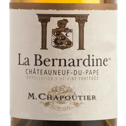 [ID000045] M. Chapoutier (Prestige) - CHÂTEAUNEUF-DU-PAPE La Bernardine (Bio) (Blanc) - 2023 - 6x75 cl