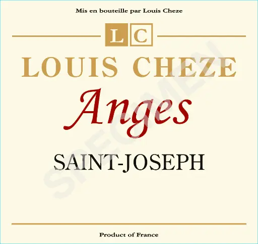 [ID000077] Louis Chèze - Saint-Joseph - Anges (Rouge) - 2022 - 6x75 cl
