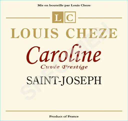 Louis Chèze - Saint-Joseph - Caroline (Rouge) - 2022 - 6x75 cl