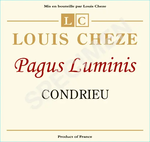 Louis Chèze - Condrieu - Pagus Luminis (Blanc) - 2023 - 6x75 cl