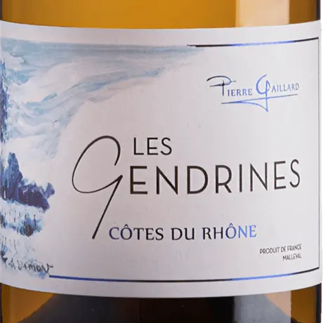 Pierre Gaillard (Caractère) - Côtes-du-Rhône - Les Gendrines (Blanc) - 2024 - 6x75 cl
