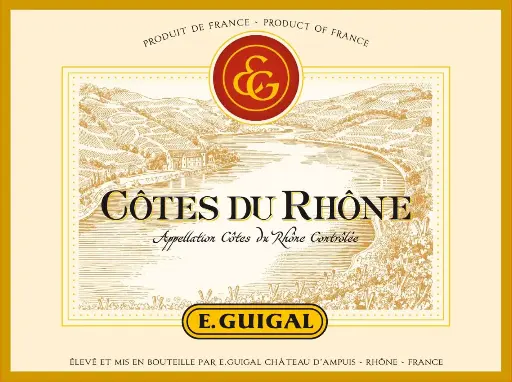 E. Guigal (Les Classiques) - Côtes-du-Rhône (Rouge) - 2021 - 6x75 cl