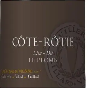 Les Vins de Vienne - Côte Rôtie - Lieu-dit "Le plomb" (Rouge) - 2022 - 6x75 cl