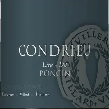 Les Vins de Vienne - Condrieu - Lieu-dit "Poncin" (Blanc) - 2022 - 6x75cl