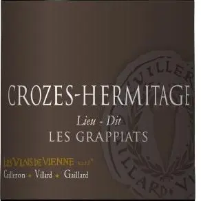 Les Vins de Vienne - Crozes-Hermitage - Lieu-dit "Les Grappiats" (Rouge) - 2022 - 6x75 cl