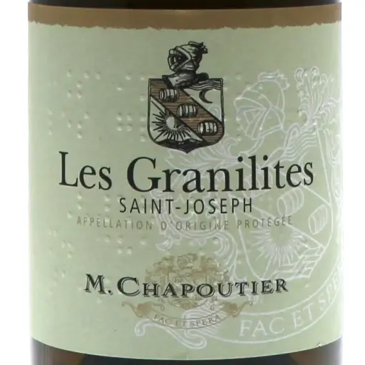 M. Chapoutier (Prestige) - SAINT-JOSEPH Les Granilites (Bio) (Blanc) - 2021 - 6x75 cl