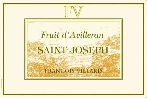 François Villard - Saint-Joseph - Fruit d'Avilleran (Blanc) - 2023 - 6x75 cl