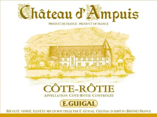 E. Guigal (Les Trésors) - Côte-Rôtie - Château d'Ampuis (Rouge) - 2019 - 6x75 cl