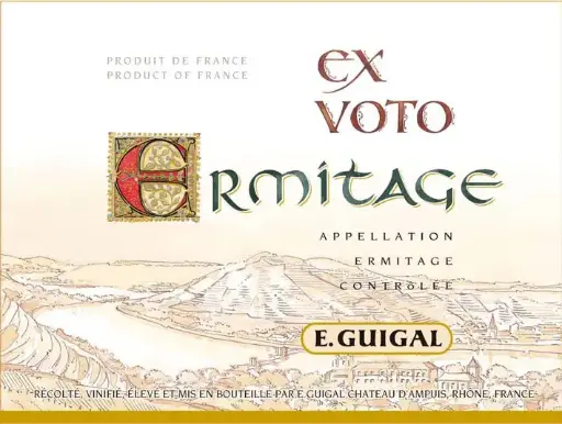 E. Guigal (Les Trésors) - Ermitage - Ex-Voto (Rouge) - 2020 - 6x75 cl