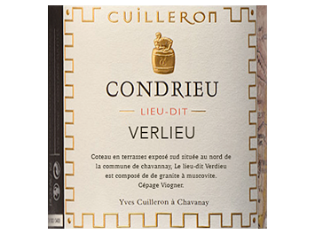 Yves Cuilleron - CONDRIEU Lieu-dit Verlieu (Blanc) - 2023 - 6x75 cl