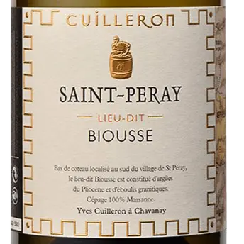 Yves Cuilleron - SAINT-PERAY Lieu-Dit Biousse (Blanc) - 2024 - 6x75 cl